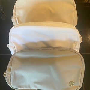 BNWT White (NOT WHITE OPAL) Lululemon Everywhere Belt Bag